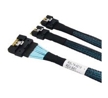 Кабель/ SFF-8654 8i/SFF-8654 4i*2-0.8M