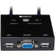 Коммутатор/ 2-портовый KVM-переключатель с портами VGA и USB