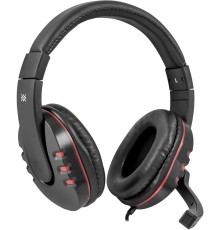 Defender Игровая гарнитура Warhead G-160 черный, кабель 2,5 м
