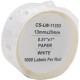 -/ Этикетки Cactus CS-LW-11353 сег.:25x13мм черный белый 1000шт/рул Dymo Label Writer 450/4XL