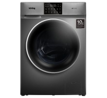 Стиральная машина с паром KORTING/ Стиральная машина с паром KORTING, отдельностоящая, глубина 58 см, инверторный мотор, загрузка 10 кг, 1200 об/мин, сенсорное управление, Full Touch дисплей, 12 программ, отложенный старт, контроль баланса барабана, энерг