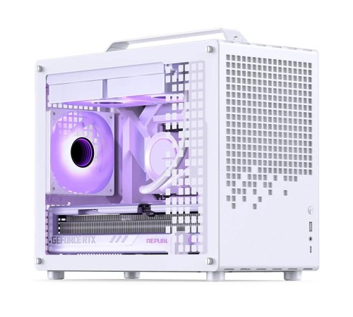 Корпус без блока питания/ Case JONSBO Z20, Mini-Tower, TG, no fan, 1xUSB-A 3.2 + 1xUSB-C 3.2, mATX, mITX White Корпус без блока питания/ Case JONSBO Z20, Mini-Tower, TG, no fan, 1xUSB-A 3.2 + 1xUSB-C 3.2, mATX, mITX White