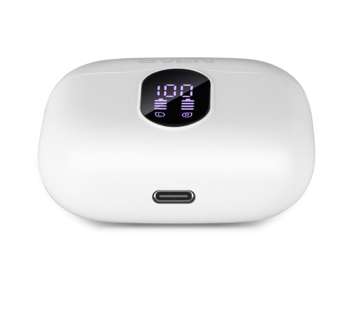 Беспроводные внутриканальные наушники с микрофоном SVEN E-310B, белый (Bluetooth, TWS, ANC, ENC, APP) Беспроводные внутриканальные наушники с микрофоном SVEN E-310B, белый (Bluetooth, TWS, ANC, ENC, APP)