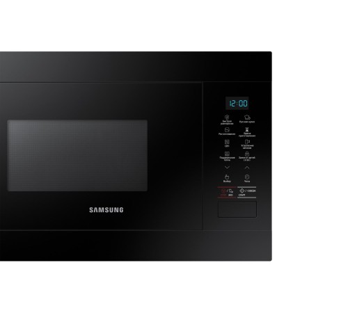 встраиваемая микроволновая печь Samsung Built-in microwave oven; product dimensions (WxHxD) 595x380x306 mm; 22 liters. ; Bioceramics; Output power (microwaves) 850 watts