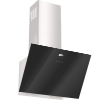 Вытяжка Franke/ Best, Вытяжка наклонная LENS 60 BK/SS, 60 см, 1000 м3/ч, сенсорное управление, LED освещение, 62 дБ, Угольный фильтр Ф-09 (опция), Основной цвет черный, Фальштруба нержавеющая сталь