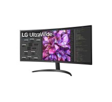 Монитор LCD 34'' 21:9 3440x1440(UWQHD) IPS, Curved, 60 Hz, 300 cd/m2, 1000:1, 5ms, 2xHDMI, DP, Tilt, 1Y, Black (Вскрытая упаковка)