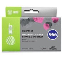 -/ Картридж струйный Cactus CS-EPT966 T0966 светло-пурпурный (13мл) для Epson Stylus Photo R2880