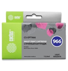 -/ Картридж струйный Cactus CS-EPT966 T0966 светло-пурпурный (13мл) для Epson Stylus Photo R2880