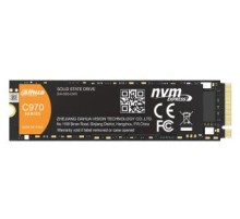 SSD накопитель Dahua SSD C970 1TB M.2 2280 PCIe4x4 3D NAND TLC, R/W up to 4450/4280MB/s, IOPS(R4K) 677K/763K, TBW 2000TB 3y wty