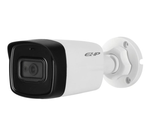 EZ-IP by Dahua Видеокамера HDCVI цилиндрическая, 1/2.7" 2Мп КМОП, Звук с передачей по коаксиалу, 25к/с при 1080P, 25к/с при 720P 2.8мм объектив 80м ИК, Smart IR, ICR, OSD, 4в1(CVI/TVI/AHD/CVBS) IP67, металл + пластик EZ-IP by Dahua Видеокамера HDCVI цилиндрическая, 1/2.7" 2Мп КМОП, Звук с передачей по коаксиалу, 25к/с при 1080P, 25к/с при 720P 2.8мм объектив 80м ИК, Smart IR, ICR, OSD, 4в1(CVI/TVI/AHD/CVBS) IP67, металл + пластик