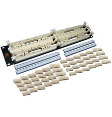  200-парный 110 кросс LANMASTER 19" 2U, блоки в комплекте