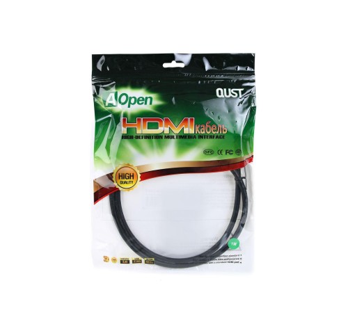 Кабель/ Кабель HDMI 19M/M ver 2.0, 1М  Aopen <ACG711-1M>