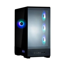 корпус ZALMAN P50 DS, ATX, BLACK, WINDOW, 2x3.5", 3x2.5", 1xUSB TYPE-C, 2xUSB3.0, SIDE 3x120mm ARGB, REAR 1x120mm ARGB (незначительное повреждение коробки)