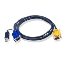 Кабель ATEN Intelligent cable HDB15m/USBAM, 3m