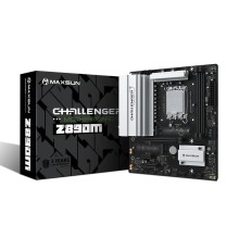 Материнская плата MAXSUN MS-Challenger Z890M, LGA1851, Z890, 2*DDR5, 3*SATA3, 2*M.2, USB 3.2, USB 2.0, Type-C, 1*PCIEx16, 1*PCIex4, 1*PCIex1, HDMI+DP, mATX
