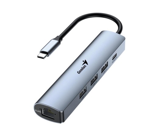 USB HUB UH-545 USB3.0 с Ethernet RJ45, гигабитным Ethernet RJ45 x 1, портом питания USB-C (5 В 3 А) x 1, портами передачи данных USB-A 3.0 x 3 USB HUB UH-545 USB3.0 с Ethernet RJ45, гигабитным Ethernet RJ45 x 1, портом питания USB-C (5 В 3 А) x 1, портами передачи данных USB-A 3.0 x 3