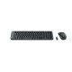 Комплект (клавиатура + мышь)/ Keyboard+mouse Logitech Wireless Desktop MK220 (USB, FM, keyboard:2xAAA, mouse:optical, 1000dpi, 3btn+Roll, 1xAA) Retail
