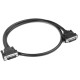 Greenconnect Кабель DVI-D 1.0m, черный, OD 8.5mm, 28/28 AWG, DVI/DVI, 25M/25M, GCR-DM2DMC-1.0m, двойной экран