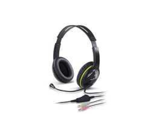 Гарнитура Genius HS-400A, 2х mini jack 3.5mm, полноразмерные наушники, регулятор громкости на проводе, длина провода 1,8м Гарнитура Genius HS-400A, 2х mini jack 3.5mm, полноразмерные наушники, регулятор громкости на проводе, длина провода 1,8м