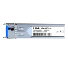 Трансивер/ 330R/10KM WDM SFP Transceiver, 1000Base-BX-U, Simplex LC, TX: 1310nm, RX: 1550nm, Single-mode, 10KM