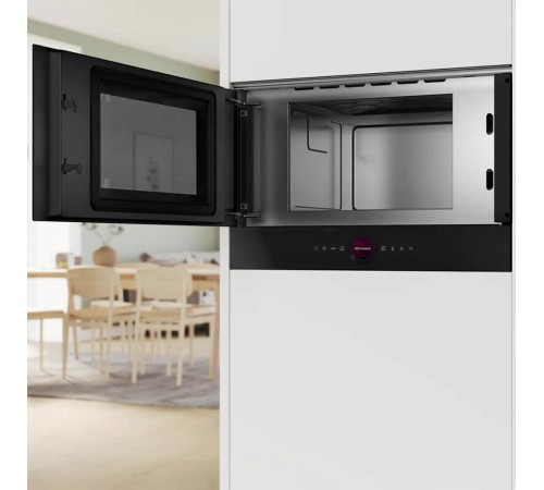 Встраиваемые микроволновые печи BOSCH 900Вт, 5 режимов, инвертер, 21 л, черный, петли слева