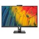 Монитор LCD 27'' 16:9 2560х1440(WQHD) IPS, 75 Hz, 350 cd/m2, 1000:1, 50М:1, 4ms, HDMI, DP, USB-C, USB-Hub, Height adj, Pivot, Tilt, Swivel, Speakers, Camera, Black (Из ремонта)