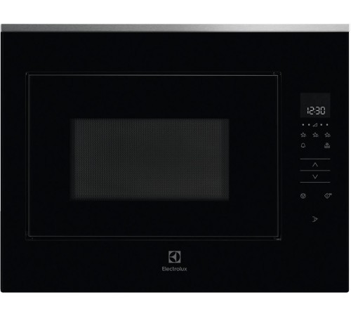 Встраиваемая микроволновая печь ELECTROLUX/ Встраиваемая микроволновая печь, объем объем 25 л., высота 459 мм,  цвет черный/нерж.cталь