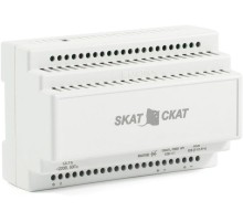 580 SKAT-12-3,0 DIN источник питания 12В 3А пластиковый корпус под DIN рейку 35 мм