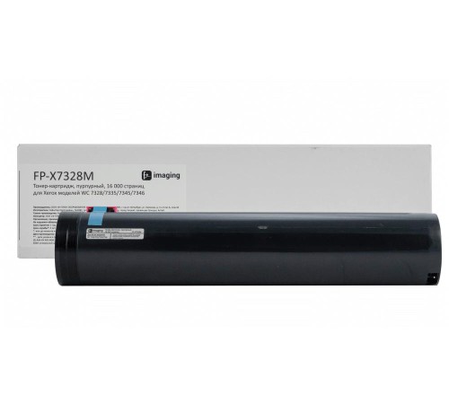 Тонер-картридж F+ imaging, пурпурный, 16 000 страниц, для Xerox моделей WC 7328/7335/7345/7346 (аналог 006R01177), FP-X7328M (Вскрытая упаковка)