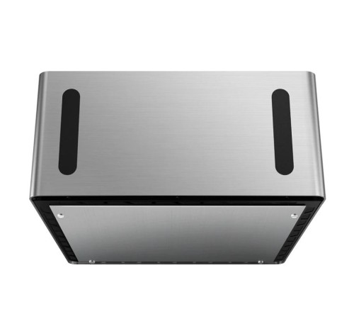 Корпус без блока питания/ Case JONSBO UMX6S-A, Midi-Tower, no fun, 2xUSB-A 3.2 + 2xUSB-A 2.0 + 1xUSB-C 3.2, E-ATX, ATX, mATX, mITX Silver