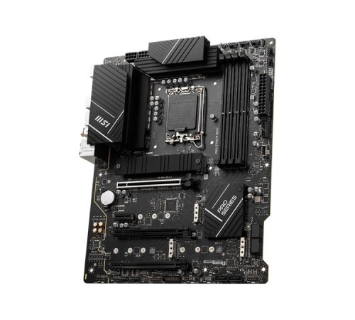 Материнская плата MSI PRO Z790-P WIFI LGA1700,4DDR5,3PCI-Ex16,1PCI-Ex1,4M.2 ,1USB3.2 Gen2 X2, 6USB3