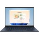Ноутбук/ ASUS UX3405CA-PP188 14"(2880x1800 OLED 16:10)/Intel Core Ultra 9 285H(3.7Ghz)/16384Mb/1024SSDGb/noDVD/Int:Intel Arc graphics/Cam/BT/WiFi/75WHr/war 1y/1.2kg/Ponder Blue/DOS + алюм корп; +чехол; NumberPad