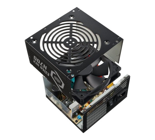 Блок питания 700 Ватт/ Power Supply Cooler Master Elite NEX N700, 700W, ATX, 120mm, 5xSATA, 2xPCI-E(6+2), 3xMolex, APFC, EU Cable Блок питания 700 Ватт/ Power Supply Cooler Master Elite NEX N700, 700W, ATX, 120mm, 5xSATA, 2xPCI-E(6+2), 3xMolex, APFC, EU Cable