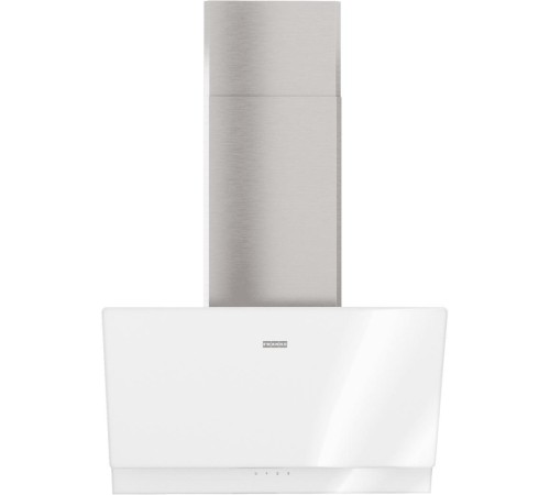 Вытяжка Franke/ Best, Вытяжка наклонная TEMPER 60 WH/SS, 60 см, 1000 м3/ч, сенсорное управление, LED освещение, 62 дБ, Угольный фильтр Ф-09 (опция), Основной цвет белый, Фальштруба нержавеющая сталь