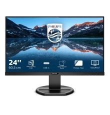 Монитор LCD 23.8'' 16:9 1920х1080(FHD) IPS, 75 Hz, 250 cd/m2, 1000:1, 50М:1, 4ms, VGA, HDMI, DP, USB-C, USB-Hub, Height adj, Pivot, Tilt, Swivel, Speakers, Black