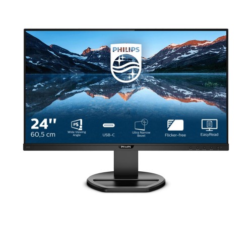 Монитор LCD 23.8'' 16:9 1920х1080(FHD) IPS, 75 Hz, 250 cd/m2, 1000:1, 50М:1, 4ms, VGA, HDMI, DP, USB-C, USB-Hub, Height adj, Pivot, Tilt, Swivel, Speakers, Black Монитор LCD 23.8'' 16:9 1920х1080(FHD) IPS, 75 Hz, 250 cd/m2, 1000:1, 50М:1, 4ms, VGA, HDMI, DP, USB-C, USB-Hub, Height adj, Pivot, Tilt, Swivel, Speakers, Black