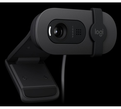 Веб-камера/ Logitech Brio 100 Full HD webcam - GRAPHITE – USB