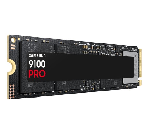 Твердотельный накопитель/ Samsung SSD 9100 PRO, 1000GB, M.2(22x80mm), NVMe 2.0, PCIe 5.0 x4, V-NAND TLC, R/W 14700/13300MB/s, IOPs 1 850 000/2 600 000, TBW 600, DWPD 0.3 (12 мес.) Твердотельный накопитель/ Samsung SSD 9100 PRO, 1000GB, M.2(22x80mm), NVMe 2.0, PCIe 5.0 x4, V-NAND TLC, R/W 14700/13300MB/s, IOPs 1 850 000/2 600 000, TBW 600, DWPD 0.3 (12 мес.)