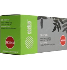 -/ Картридж лазерный Cactus CS-TK3160 TK-3160 черный (12500стр.) для Kyocera Ecosys P3045dn/P3050dn/P30