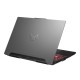 Ноутбук/ ASUS TUF F15 FX507VV-LP192 15.6"(1920x1080 (матовый, 144Hz) IPS)/Intel Core i7 13620H(2.4Ghz)/16384Mb/1024PCISSDGb/noDVD/Ext:nVidia GeForce RTX4060(8192Mb)/Cam/BT/WiFi/90WHr/war 1y/2.2kg/Mecha Gray/DOS