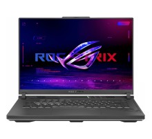 Ноутбук/ ASUS ROG Strix G16 G614JU-N3441 16"(1920x1200 (матовый, 165Hz) IPS)/Intel Core i7 13650HX(2.6Ghz)/16384Mb/512PCISSDGb/noDVD/Ext:nVidia GeForce RTX4050(6144Mb)/Cam/BT/WiFi/90WHr/war 1y/2.5kg/Eclipse Gray/DOS