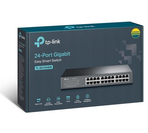 коммутатор TP-Link TL-SG1024DE, 24-Port Gigabit Easy Smart Switch