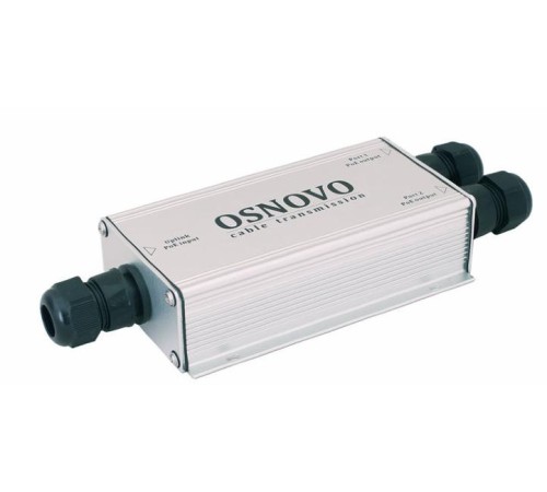 Удлинитель Ethernet+PoE / коммутатор OSNOVO SW-8030/WD Уличный PoE удлинитель/ коммутатор Gigabit Ethernet на 3 порта. Порты: 2 х GE (10/100/1000 Base-T) с PoE (до 25W) + 1 x GE (10/100/1000 Base-T) Uplink с поддержкой питания по PoE (Вх Удлинитель Ethernet+PoE / коммутатор OSNOVO SW-8030/WD Уличный PoE удлинитель/ коммутатор Gigabit Ethernet на 3 порта. Порты: 2 х GE (10/100/1000 Base-T) с PoE (до 25W) + 1 x GE (10/100/1000 Base-T) Uplink с поддержкой питания по PoE (Вх