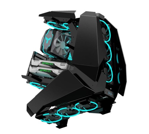 Корпус без блока питания/ Case JONSBO MOD-5, Full-Tower, TG, no fans, 2xUSB-A 3.0 + 1xUSB-C 3.2, ATX, mATX, mITX Black Корпус без блока питания/ Case JONSBO MOD-5, Full-Tower, TG, no fans, 2xUSB-A 3.0 + 1xUSB-C 3.2, ATX, mATX, mITX Black