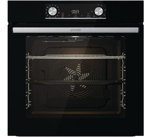 Встраиваемые электрические духовки GORENJE/ BOX6737E01BG, Духовой шкаф 60 см, Полезный объем: 77 л, Механическое управление, Сенсорный программатор IconLed, Стандартный шарнир дверцы, Многоуровневое приготовление, Решетка, Съемные направляющие, Дверца Com