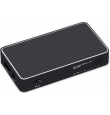 Переключатель HDMI 4 x 1 Greenline, 4Kx2K 30Hz, Пульт ДУ, PiP, GL-v401A