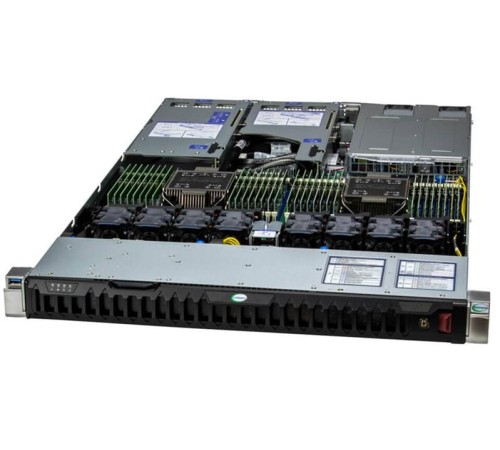 Сервер Supermicro SuperServer 1U 121H-TNR/ 2x4510/ 4x32Gb/ 1xSSD 960Gb/ 12x2.5" (4xNVMe)AOC-S3908L/ 2x10Gb/ SFT-DCMS-SINGLE/ 6th config