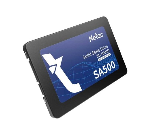Твердотельный накопитель Netac SA500 2.5 SATAIII 3D NAND SSD 240GB, R/W up to 520/450MB/s 3Y
