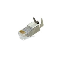 Разъемы RJ-45 для экранированной витой пары CAT6, калибр проводника 23 и 24AWG, диаметр изоляции жил до 1,5 мм