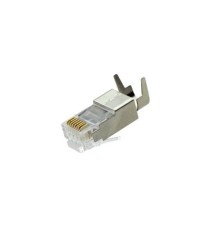 Разъемы RJ-45 для экранированной витой пары CAT6, калибр проводника 23 и 24AWG, диаметр изоляции жил до 1,5 мм